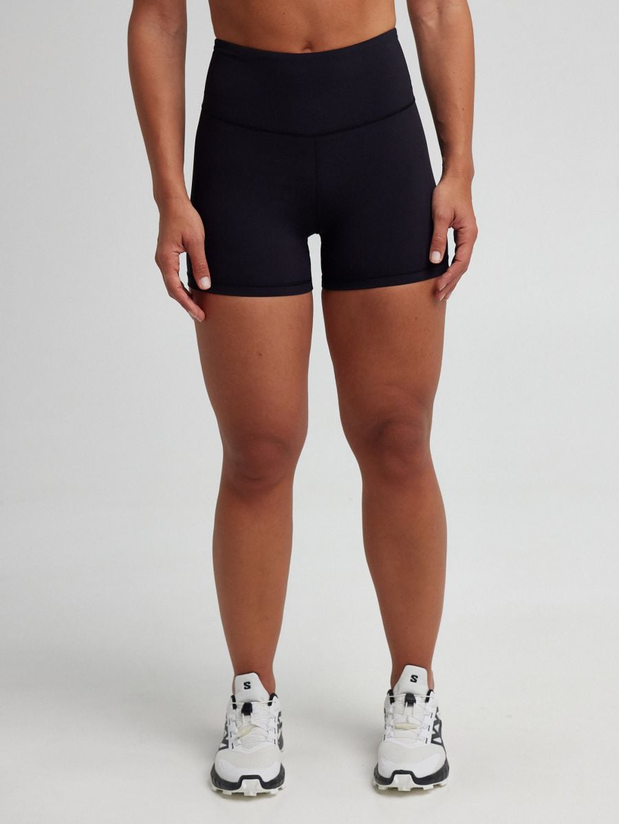 טייץ קצר באורך 5” squat proof מבד nero