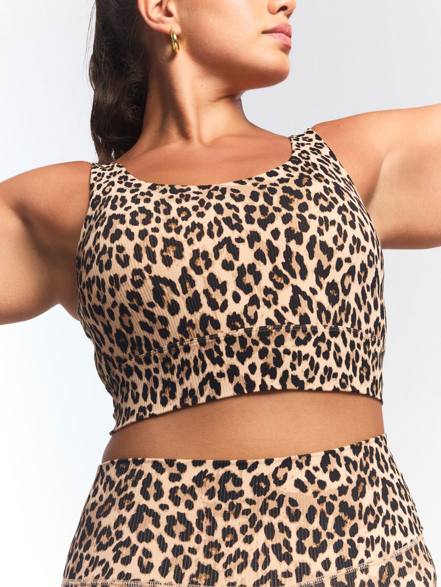 חזיית ספורט Longline מבד ilios ריב