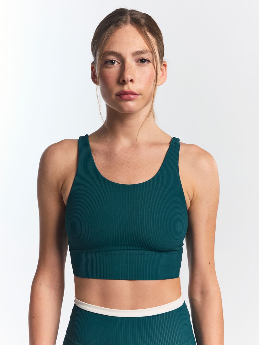 חזיית ספורט Longline מבד ilios ריב