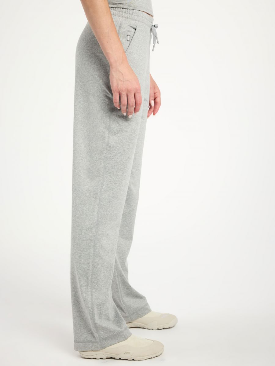 מכנס ישר עם שרוך מבד ilios