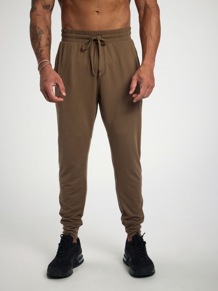 מכנסי אימון ארוכים מבד איליוס