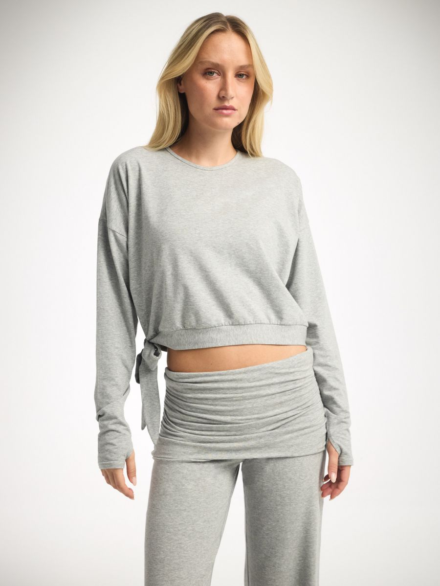 חולצה ארוכה מבד gaia