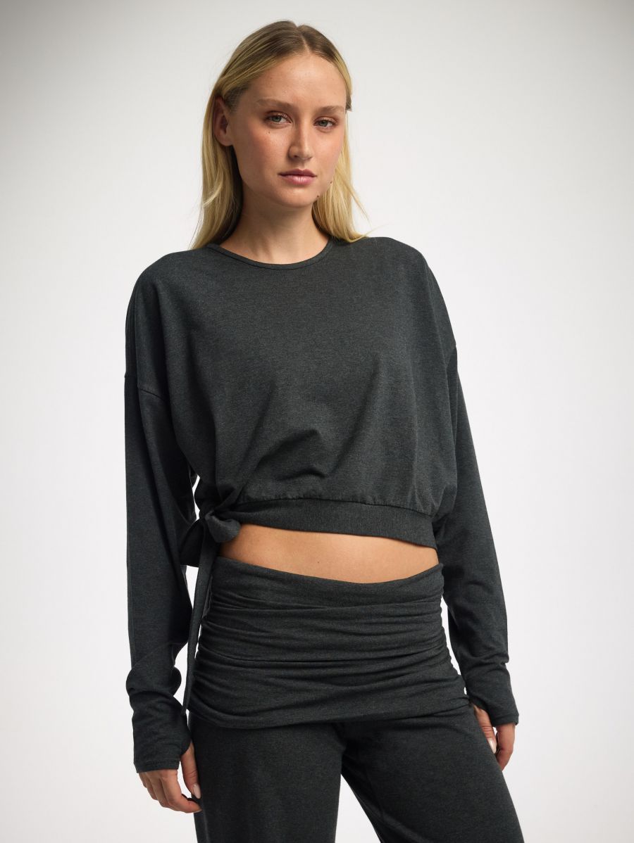 חולצה ארוכה מבד gaia