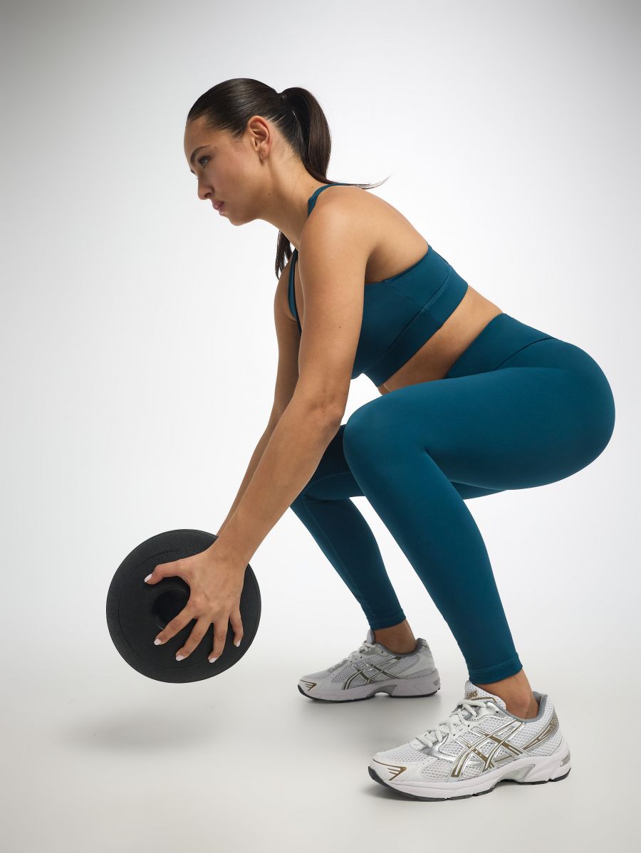 טייץ בגזרה גבוהה באורך ”25 מבד nero