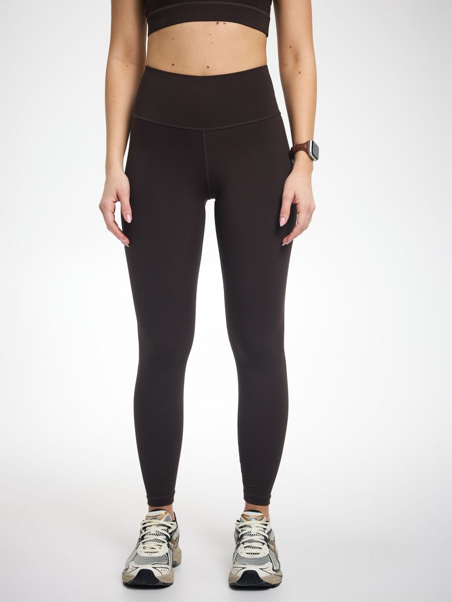 טייץ בגזרה גבוהה באורך ”25 מבד nero