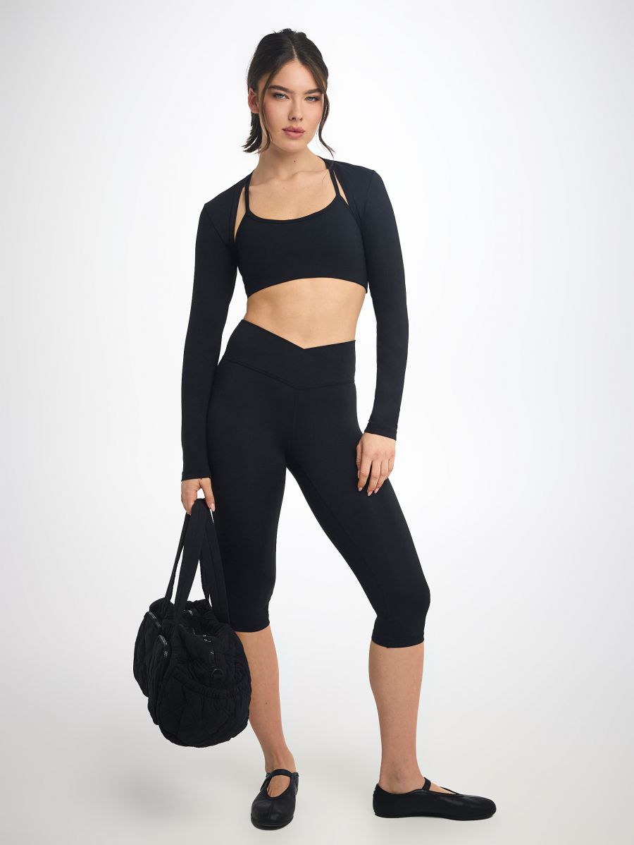 טייץ קאפרי אורך 17” מבד ilios