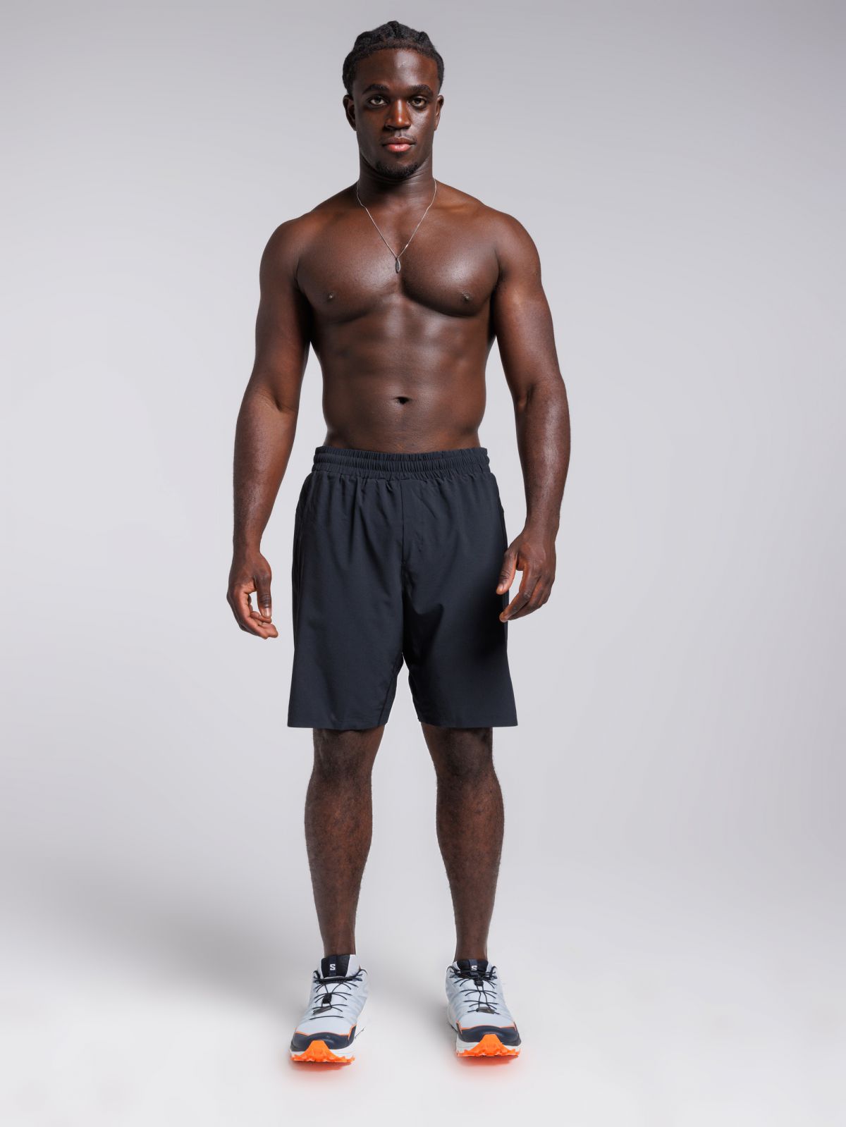 מכנסי יוגה עם טייץ מובנה אורך ”9