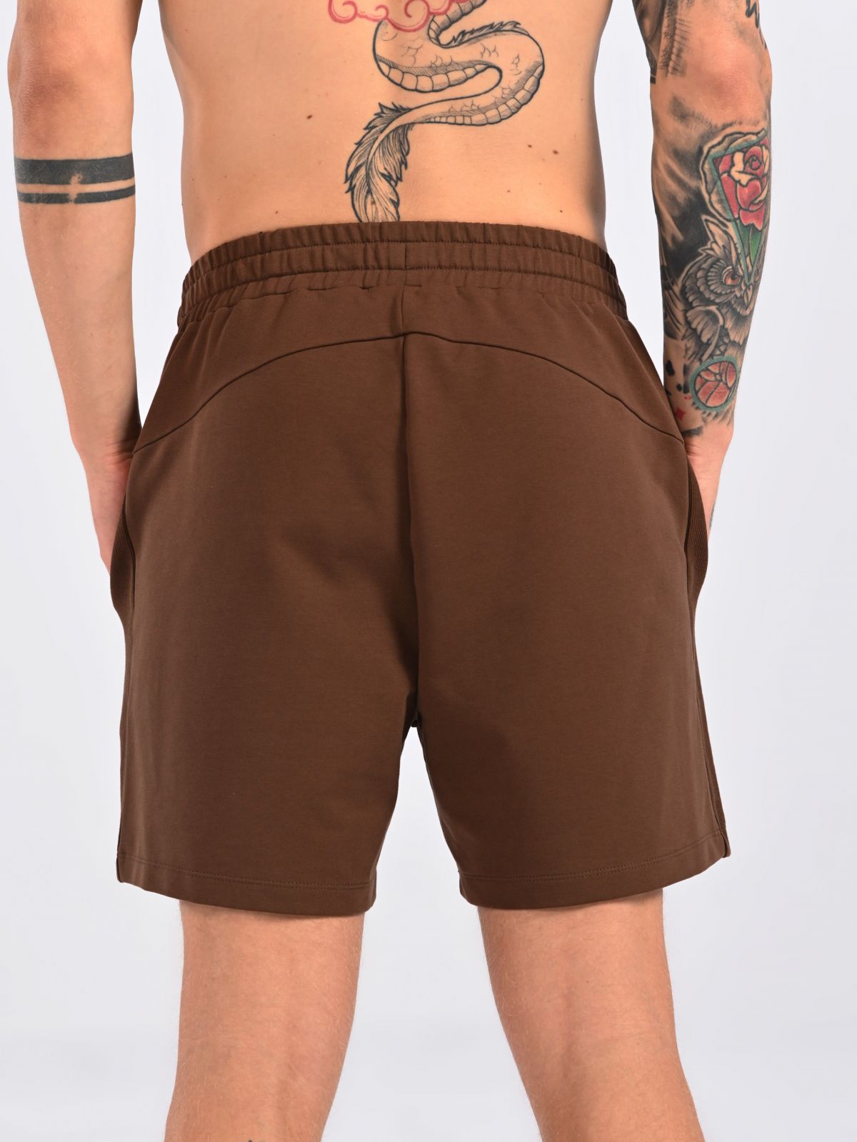 שורט בשילוב כותנה אורגנית unisex