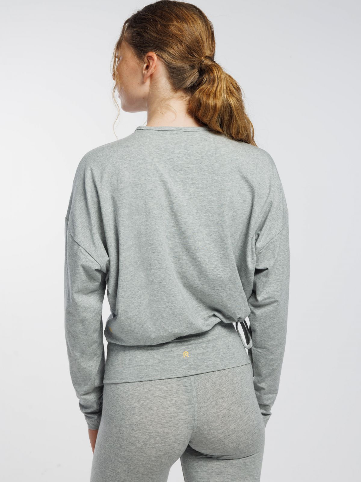 חולצה ארוכה עם שרוול עטלף מבד gaia