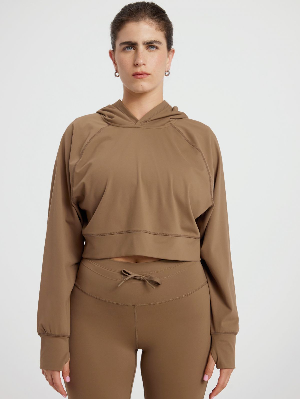 סווטשירט קפוצ’ון מבד ilios