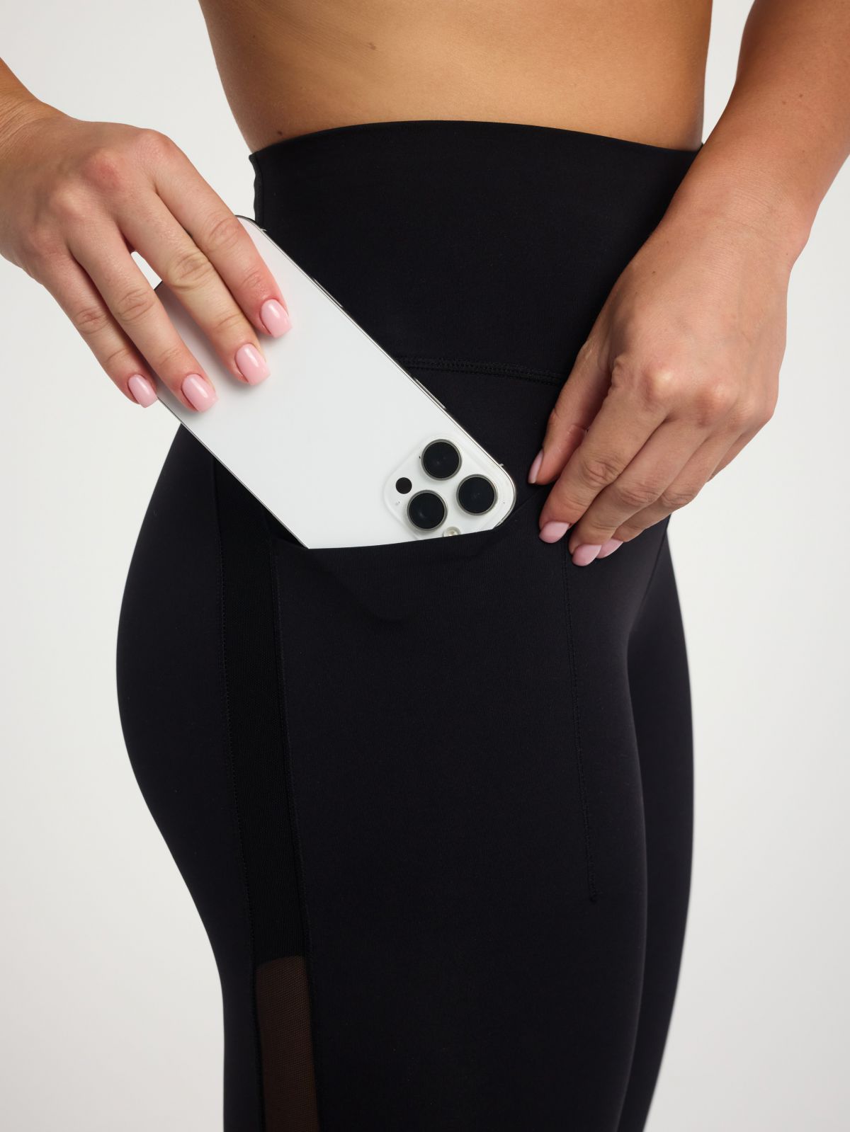 טייץ כיס מאש באורך ”28 מבד nero