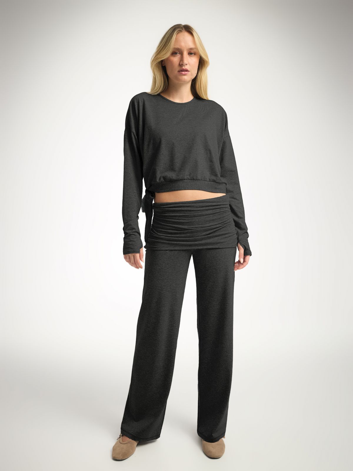 חולצה ארוכה מבד gaia