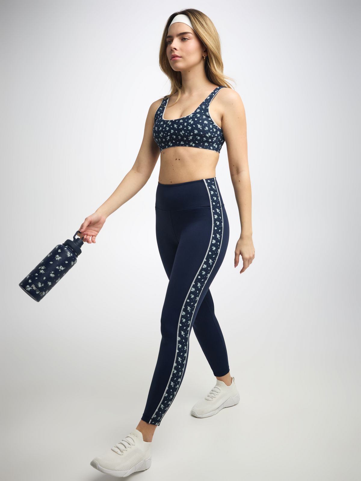 טייץ בגזרה גבוהה אורך ”25 מבד ilios