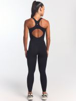 אוברול גב רייסר אורך 25” מבד nero