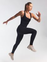 אוברול גב רייסר אורך 28” מבד nero