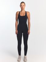 אוברול גב רייסר אורך 28” מבד nero