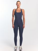 אוברול גב רייסר אורך 28” מבד nero