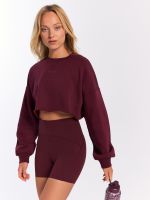 סווטשירט רחב קרופ