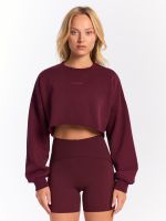 סווטשירט רחב קרופ