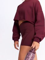 סווטשירט רחב קרופ