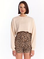 סווטשירט רחב קרופ