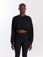 סווטשירט רחב קרופ