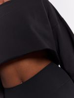 סווטשירט רחב קרופ