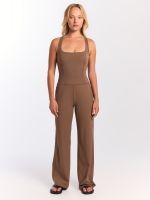 אוברול בגזרה מתרחבת אורך ”28 מבד ilios