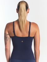 גופיית אימון עם חזייה פנימית מבד nero