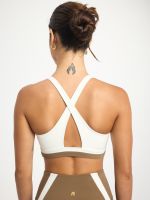 חזיית ספורט קולור בלוק מבד ilios