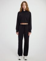 מכנס ישר עם שרוך מבד ilios