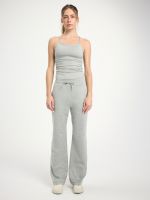 מכנס ישר עם שרוך מבד ilios