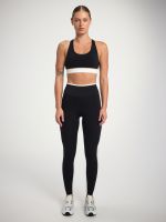 טייץ קולור בלוק אורך ”28 מבד nero