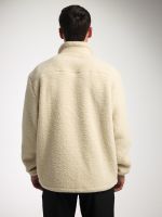 ג’קט חמים מבד sherpa