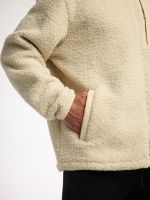 ג’קט חמים מבד sherpa