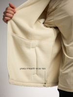 ג’קט חמים מבד sherpa