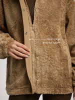 ג’קט חמים מבד sherpa