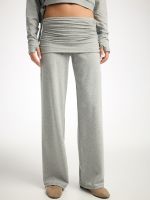 מכנסי יוגה רחבים מבד gaia