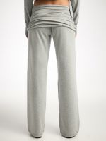 מכנסי יוגה רחבים מבד gaia