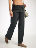 מכנסי יוגה רחבים מבד gaia