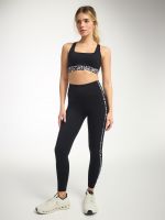 טייץ עם פס אורך ”25 מבד nero