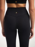 טייץ עם פס אורך ”28 מבד nero