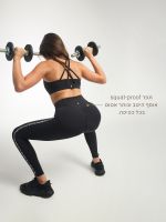 טייץ עם פס אורך ”28 מבד nero