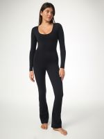 אוברול בגזרה מתרחבת שרוול ארוך אורך ”28 מבד ilios