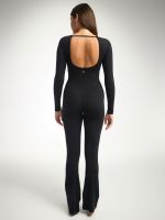 אוברול בגזרה מתרחבת שרוול ארוך אורך ”28 מבד ilios