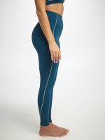 טייץ פסים בגזרה גבוהה אורך ”25 מבד ilios