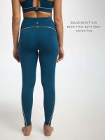 טייץ פסים בגזרה גבוהה אורך ”25 מבד ilios