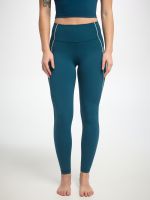 טייץ פסים בגזרה גבוהה אורך ”28 מבד ilios