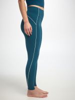 טייץ פסים בגזרה גבוהה אורך ”28 מבד ilios