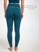 טייץ פסים בגזרה גבוהה אורך ”28 מבד ilios